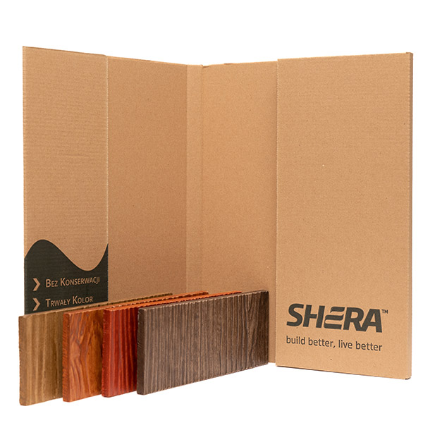 Kolorystyka deski włóknocementowej SHERA
